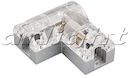 Соединитель угловой ARL-CLEAR-Mini-90 (16x8mm)