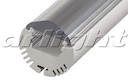 Профиль с экраном ALU-ROUND-2000 ANOD+LEN30