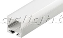 Профиль с экраном SL-LINE-2011-2500 ANOD+OPAL Square