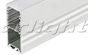 Профиль с экраном ALU-POWER-S30-2000 ANOD+FROST