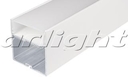 Профиль с экраном SL-LINE-7477-2500 WHITE+OPAL