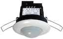 Датчик присутствия потолочный 360°, два канала NO по 3А, напряжение 11-48V AC/DC, диаметр действия 10м.,  скрытый монтаж в подвесной потолок / IP20 / белый