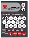 Пульт управления  PD2-M-DALI/DSI, PD4-M-DUO-DALI/DSI, PD4-M-DALI/DSI, PD9-M-DALI/DSI,  в комплекте настенный держатель / серый