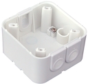 Монтажная коробка IP54, для датчиков Indoor 180, 88x88x42мм, / белый