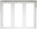 Козырек от дождя, 9 модуля, цвет allwhite