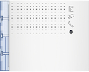 Лицевая панель звукового модуля, цвет allwhite