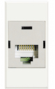 Axolute Разъем Rj 45, 6 FTP, 110 IDC, цвет белый
