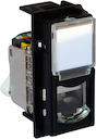 LN Роз. RJ45 cat6a UTP 1М ЧРН
