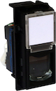 LN Роз. RJ45 cat6 UTP 1М ЧРН