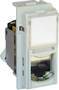 LN Роз. RJ45 cat6a UTP 1М БЕЛ