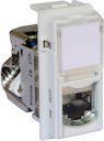 LN Роз. RJ45 cat6 STP 1М БЕЛ