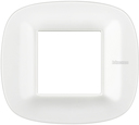 Axolute декоративные накладки в форме эллипса, White, цвет белый Corian, на 2 модуля