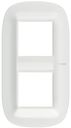 Axolute декоративные накладки в форме эллипса, White, цвет белый Corian, на 2+2 модуля