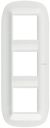 Axolute декоративные накладки в форме эллипса, White, цвет белый Corian, на 2+2+2 модуля