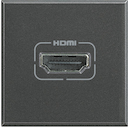 Axolute HDMI разъем, цвет антрацит