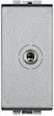 LivingLight Разъем Аудио Jack 3,5 цвет алюминий