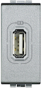 LL разъем д/зарядки USB алю