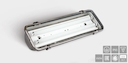 светильник комбинированный SUBMARINE IP65 BS-9743-2x36 T8