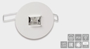 светильник непостоянный (master) ORBITA IP20 BS-8393-1х1 INEXI LED