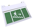 Световой указатель BS-1560-8x1 LED "выход/exit"