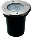 Briaton Светильник грунтовый LED 3W 220V 4500K стальной IP67