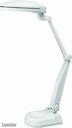 Camelion KD-022 С01 белый (Светильник настольный,230V 2x9W)