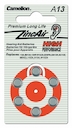 Camelion  ZA13 BL-6  (A13-BP6, бат-ка для слуховых аппаратов, 1.4 V,280mAh)