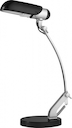 Camelion KD-034 С52 Серебро+черный (Светильник настольный 230В, 11Вт, LH-11-3U E14 4200K)