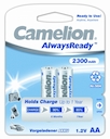 Camelion  AA-2300mAh Ni-Mh Always Ready BL-2 (NH-AA2300ARBP2, аккум-р,1.2В)