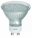 Camelion GU10-LED21 220V changing colors (Эл.лампа светодиодн.с защ.стеклом)