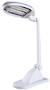 Camelion KD-021 С01 белый (Светильник настольный,230V 2x9W)