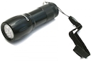Camelion LED5107-9B (фонарь, матов.черный, 9 LED, 3XR03 в комплекте, алюм.,блистер)