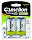 Camelion  D- 4500mAh Ni-Cd BL-2 (NC-D4500BP2, аккум-р,1.2В)