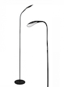 Camelion KD-806  C02 черный LED(Свет-к напольн.,торшер, 5 Вт, 230В,  6000К, 480 лм)