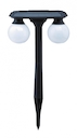 Camelion SG-12 белый цвет (2 LED), светильник с солнечной батареей