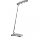 Camelion KD-767  C03 серебро  LED(Свет-к настольн.,7 Вт,230В, сенсорн. вкл-е ,3 ур. ярк., USB разъём