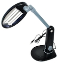 Camelion KD-026 С02 черный (Светильник настольный, 230V 2x9W)