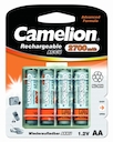 Camelion  AA-2700mAh Ni-Mh BC4 +пластиковый футляр (NH-AA2700BHC4, аккум-р,1.2В)
