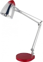 Camelion KD-036 Серебро+красный  (Светильник настольный 230В, 11Вт, LH-11-S E14 4200K)