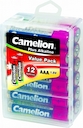 Camelion  LR03 Plus Alkaline PBH-12 (LR03-PBH12, батарейка,1.5В)