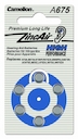 Camelion  ZA675 BL-6 (A675-BP6, бат-ка для слуховых аппаратов, 1.4 V,620mAh)