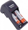 Camelion BC 1001A titanium(BC1001, ЗУ для  2хAA, AAA или 1x9V, 200мА,  складная вилка, таймер )
