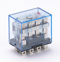 Промежуточное реле 4 конт. с инд. LED 10А 12В AC ПР-