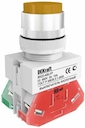 Выкл. кноп. ABLFP ?22 мм LED жел. 24В AC/DC ВK-22 DEKraft