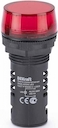 Лампа комм. ADDS ?22 мм LED кр. 220В AC/DC ЛK-22
