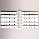 SNZ/65/10, 1 до 10 отпечатанная лента