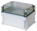 Корпус IP67,300х200х195 (выс.крышки 70),сплшн.стенки,прозр.крыш.