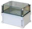 Корпус IP67,400х200х235 (выс.крышки 110),сплшн.стенки,прозр.крыш.
