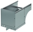 Угол CDSD 90 вертикальный внеш. переходник прав. осн.200 H50, INOX