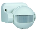 Белый Датчик ИК  110о, до 12 м, 1000W, IP44